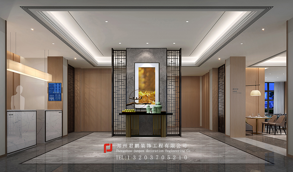 濮陽商務酒店設計公司——君鵬裝飾