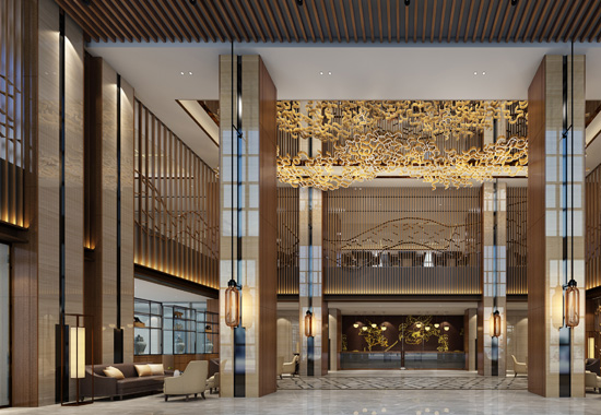 弘揚(yáng)民族文化，汝陽(yáng)新中式星級(jí)酒店設(shè)計(jì)案例賞析