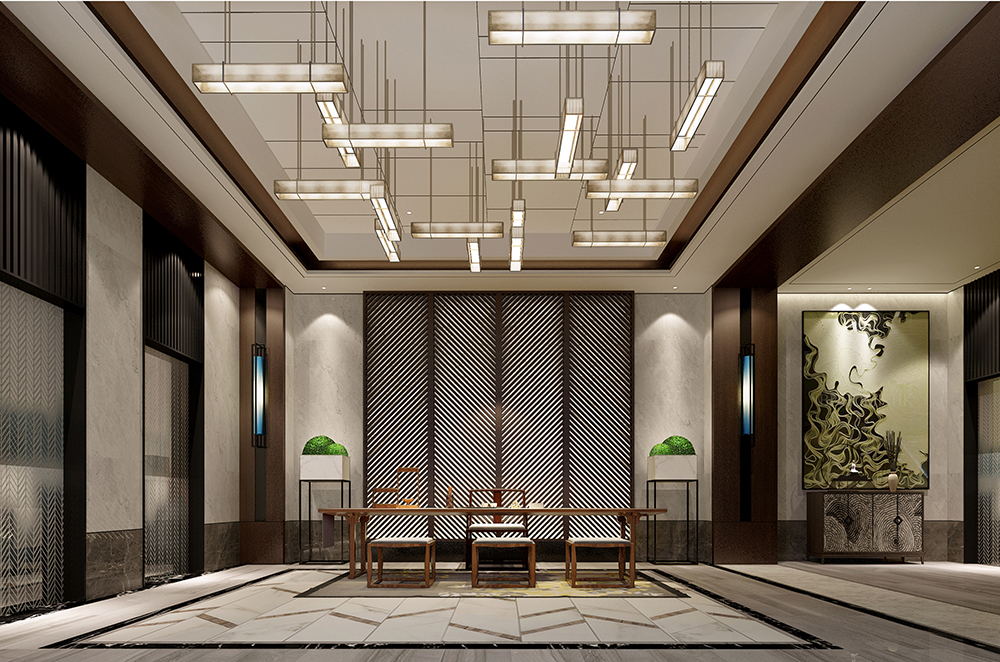 素雅清透，商水君約香山溫泉洗浴酒店設(shè)計(jì)案例賞析